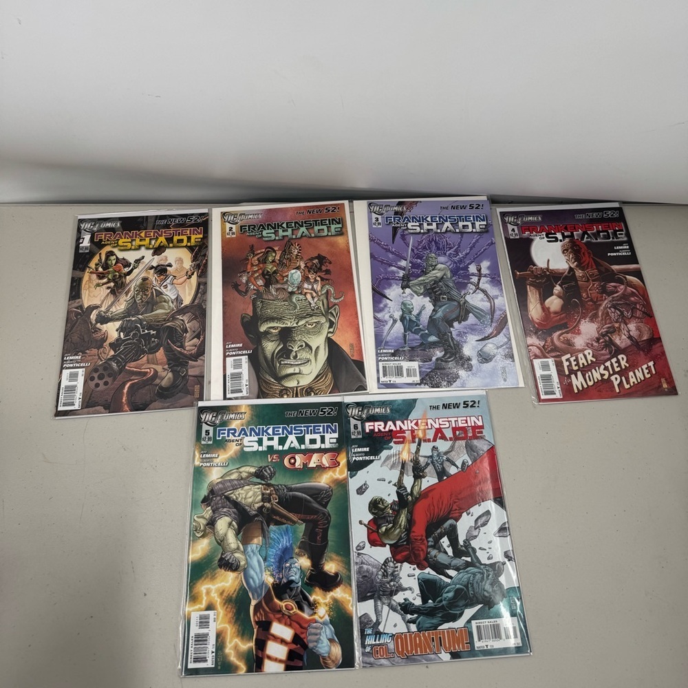 Frankenstein Agent of SHADE #1-6 DC Comics Modern Age The New 52 vf/nm